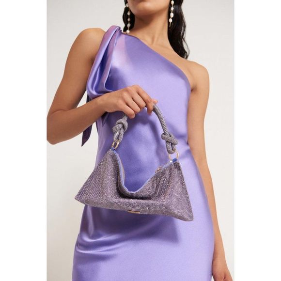 Cult Gaia Purple Shoulder Bag - Picture 1 of 10